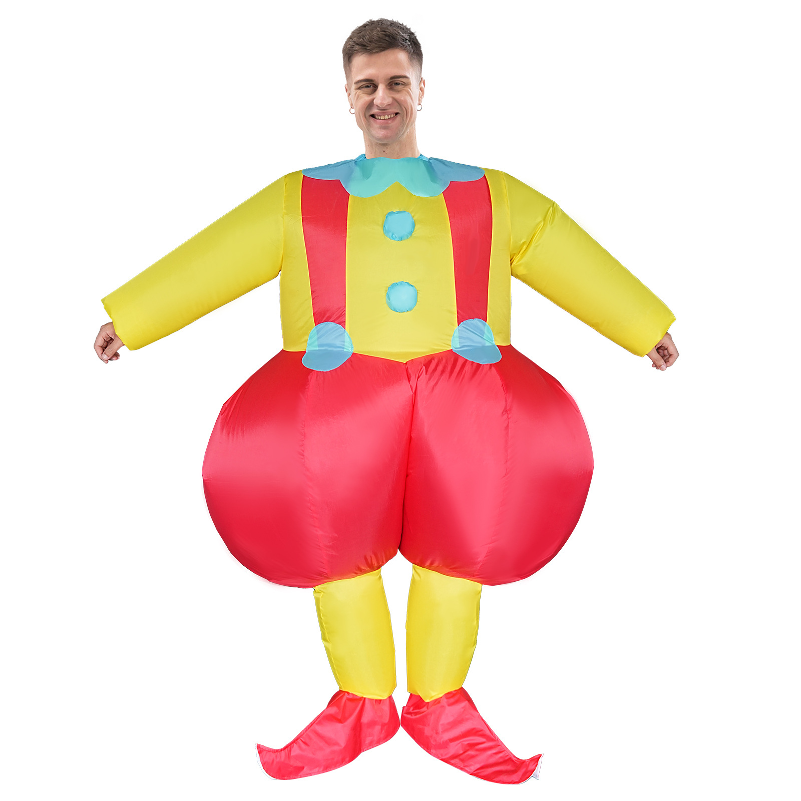 Cosplay Props - Big Bottom Clown Inflatable Costumes Blow