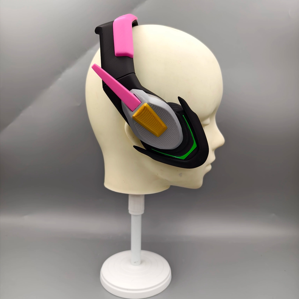 3D Printing Craft Dva Headset  - Dva Cosplay Prop 评论和价格