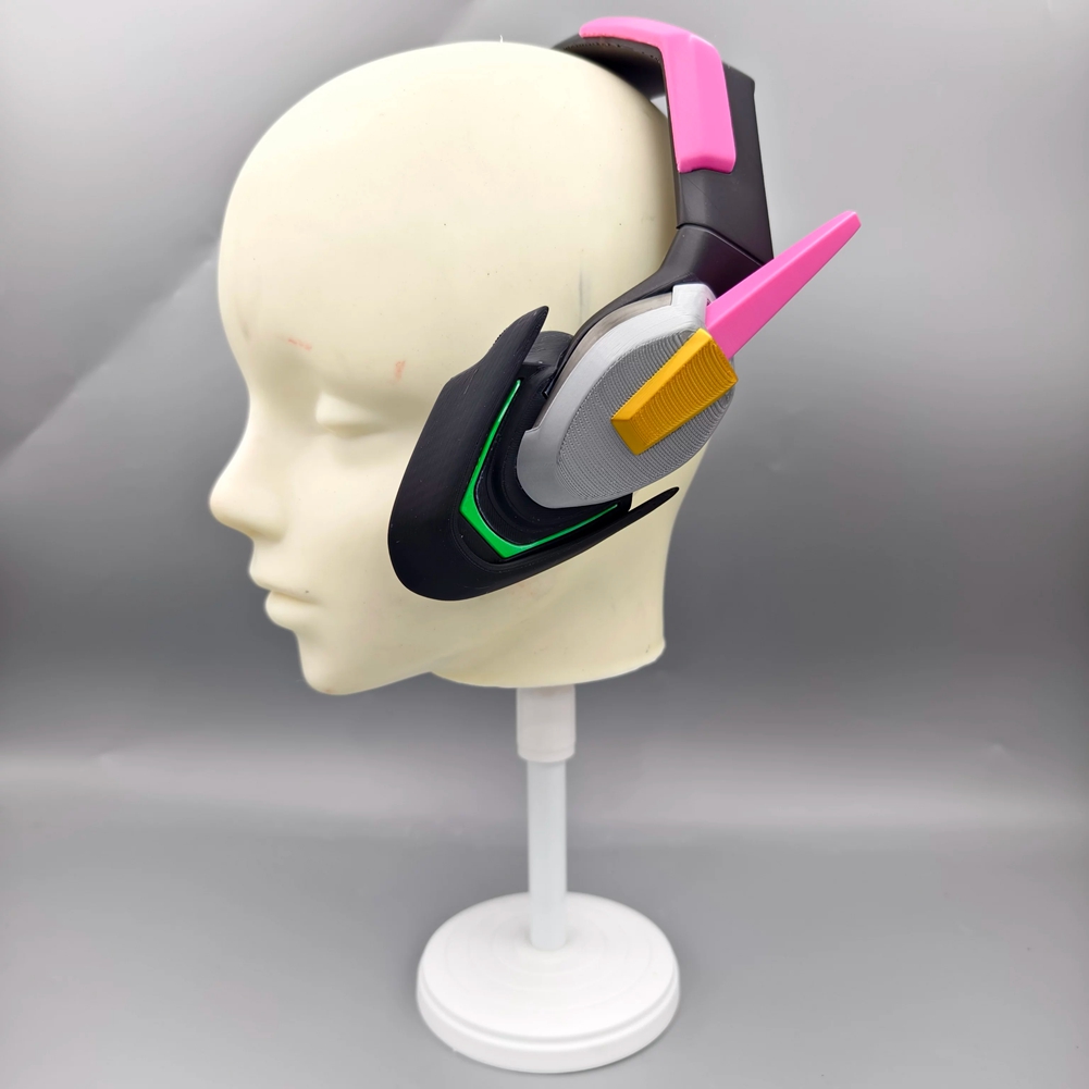 3D Printing Craft Dva Headset  - Dva Cosplay Prop 评论和价格