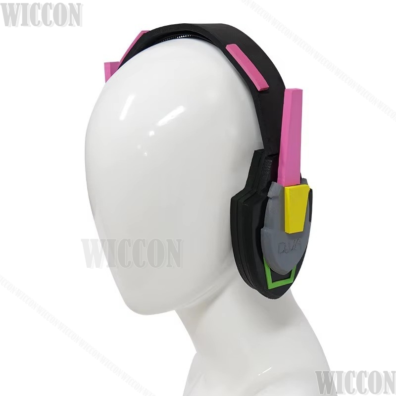 Game OWW D Va Earphone Hana So - Dva Cosplay Prop 评论和价格