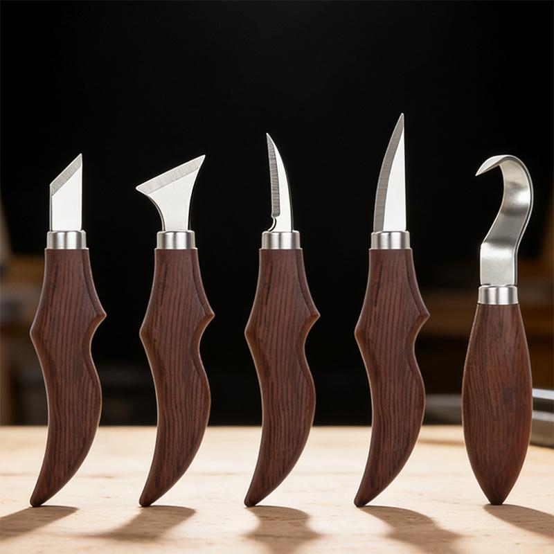 5Pcs Wood Carving Knife Set Wi - Craft Knife Set 评论和价格