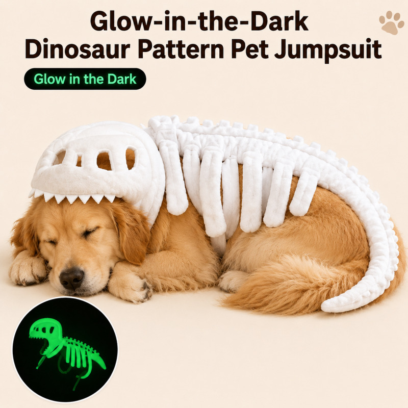 Dinosaur-Patterned Pet Bodysui - Free Cosplay Prop Patterns 评论和价格