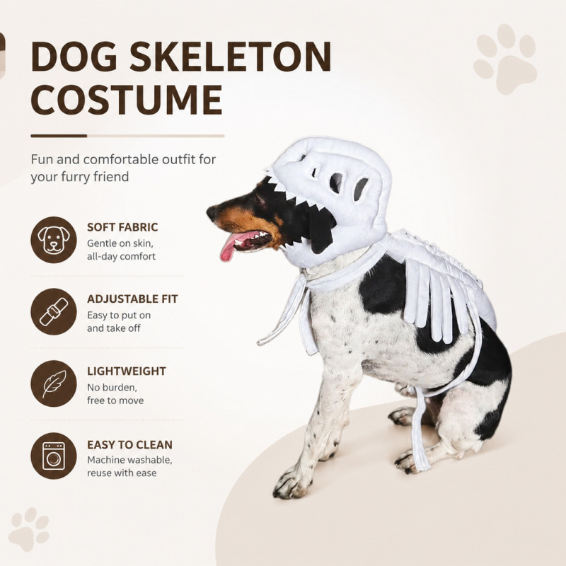 Dinosaur-Patterned Pet Bodysui - Free Cosplay Prop Patterns 评论和价格