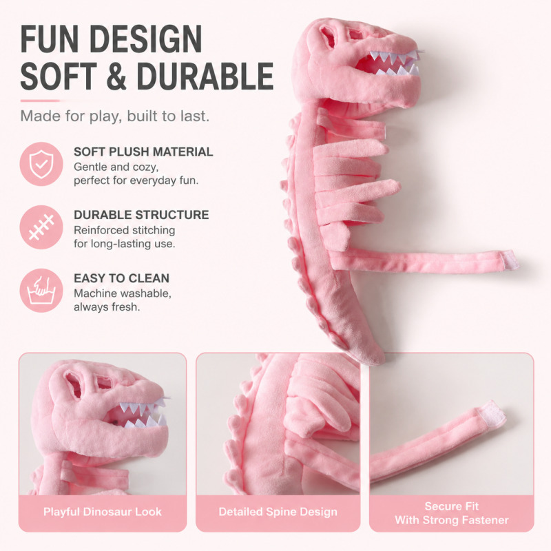 Dinosaur-Patterned Pet Bodysui - Free Cosplay Prop Patterns 评论和价格