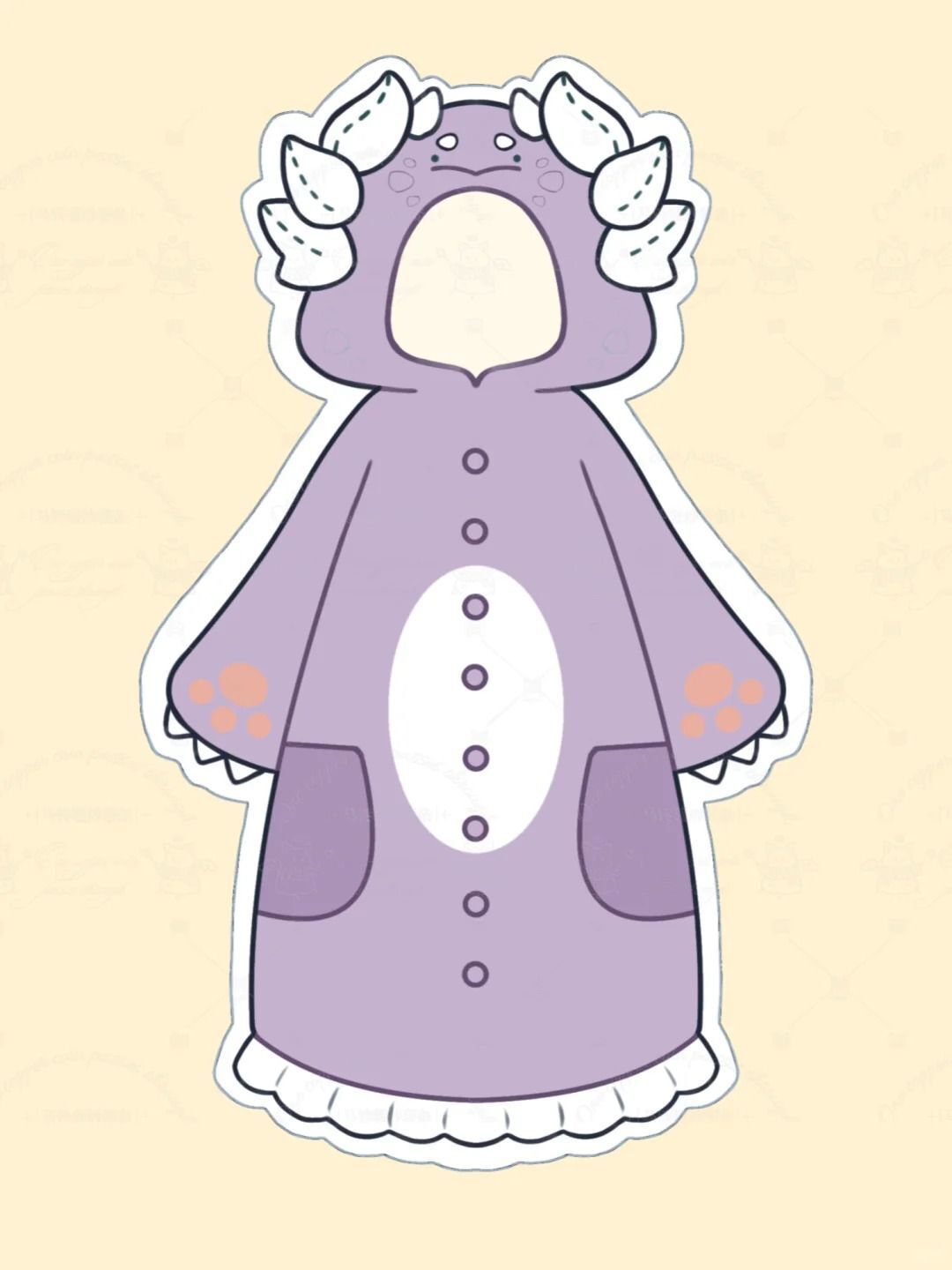 Cute Earth Beast Nightgown For - Anaxa Cosplay Prop 评论和价格