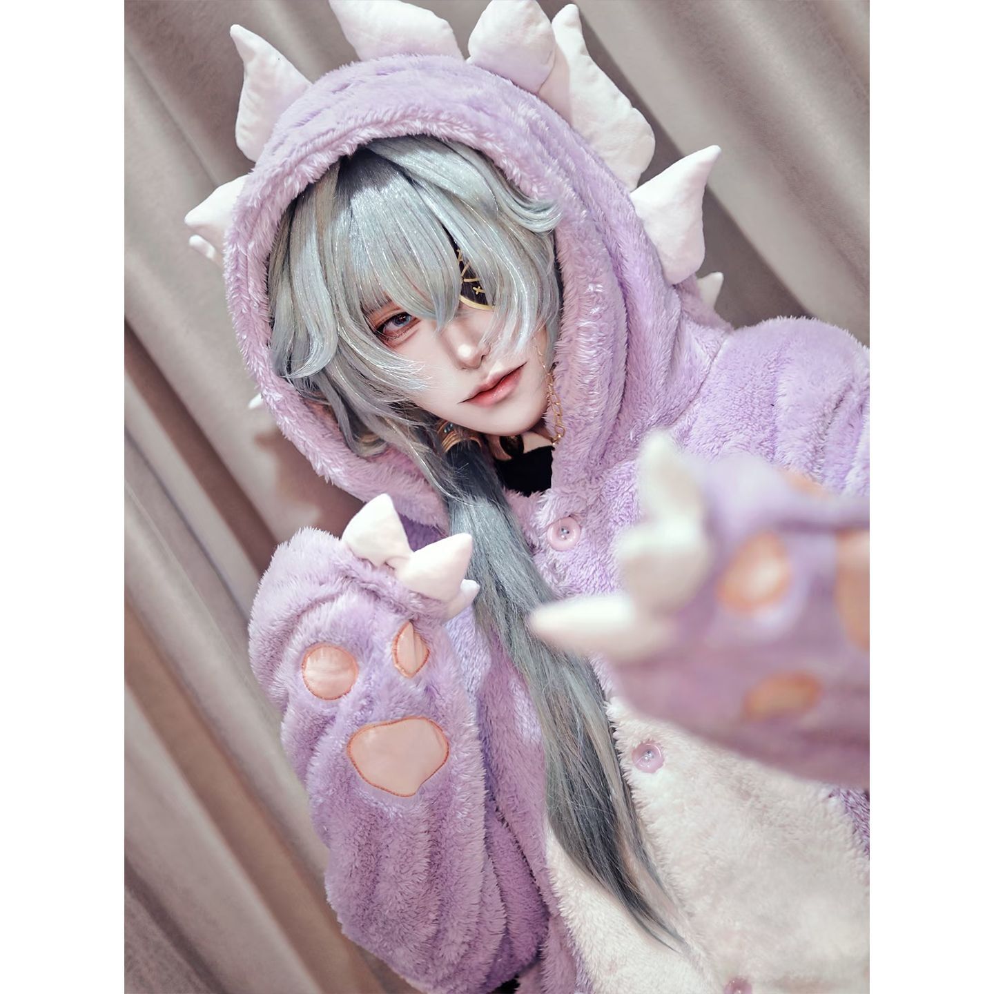 Cute Earth Beast Nightgown For - Anaxa Cosplay Prop 评论和价格