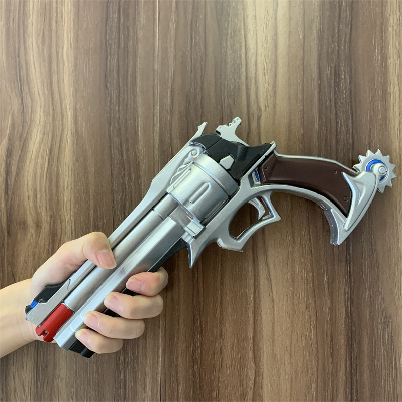 Game OW Cole Cassidy Revolvers - Dva Cosplay Prop 评论和价格