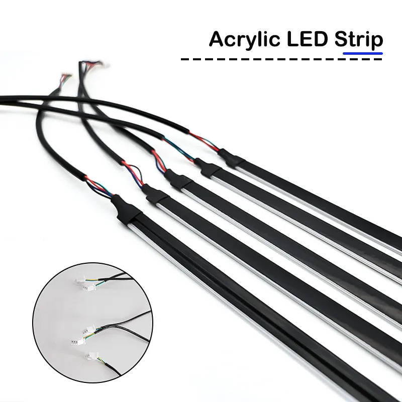 Car Ambient Light/64 Colors Ac - Led El Wire 评论和价格