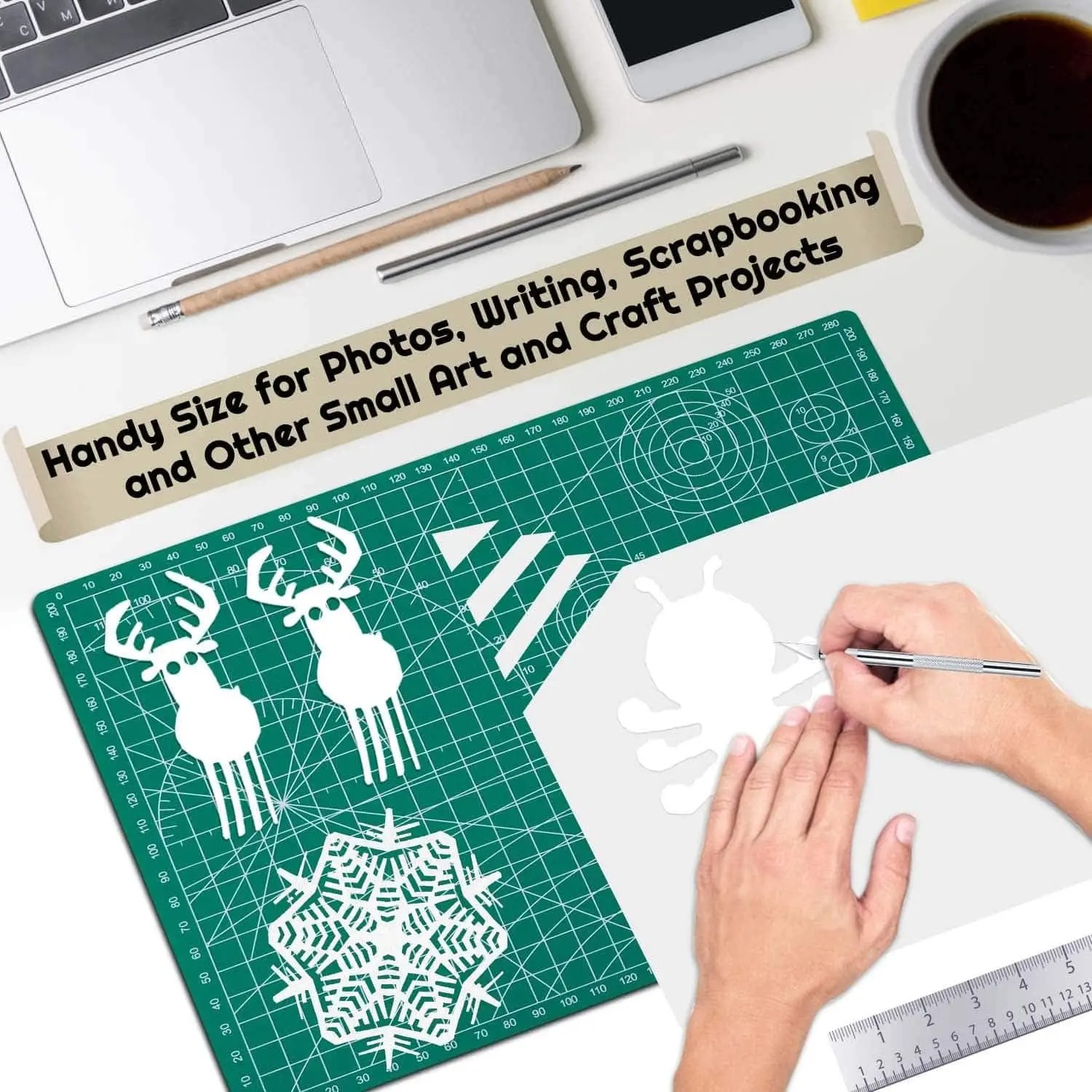 A2 A3 A4 A5 PVC Cutting Mat Do - Craft Knife Set 评论和价格