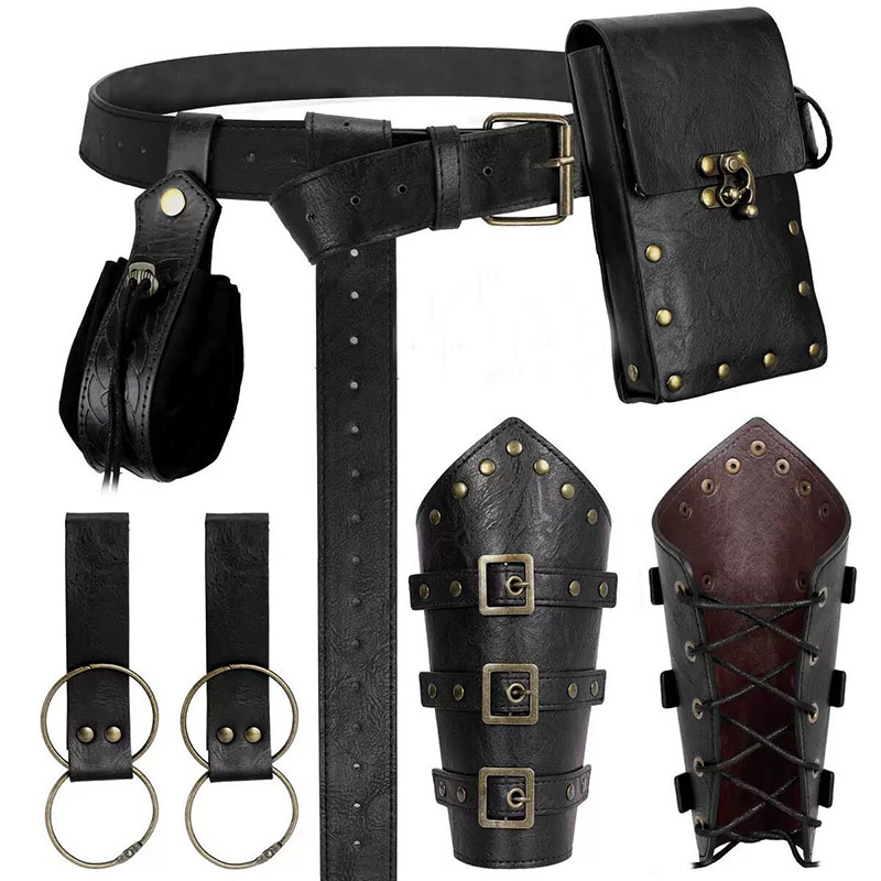 Viking Costume Accessories Set - Cosplay Props 评论和价格