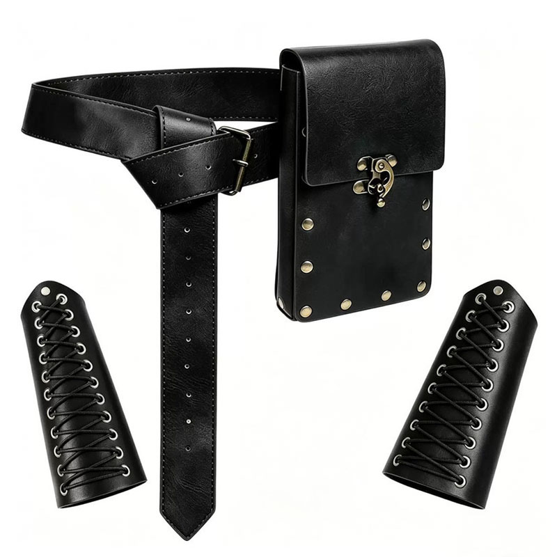 Viking Costume Accessories Set - Cosplay Props 评论和价格