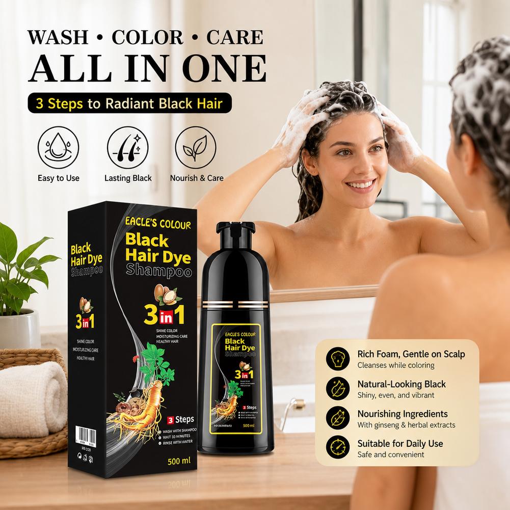 3 In 1 Easy Hair Dye Shampoo I - Hair Spray Color 评论和价格